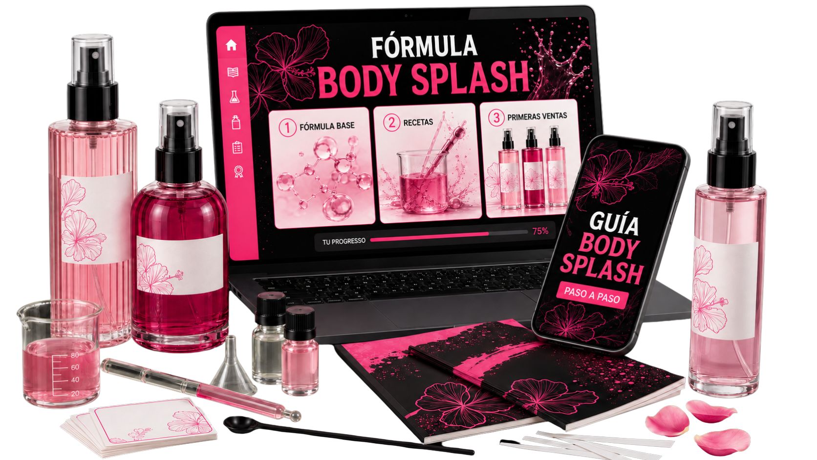 Kit Digital Completo Body Splash